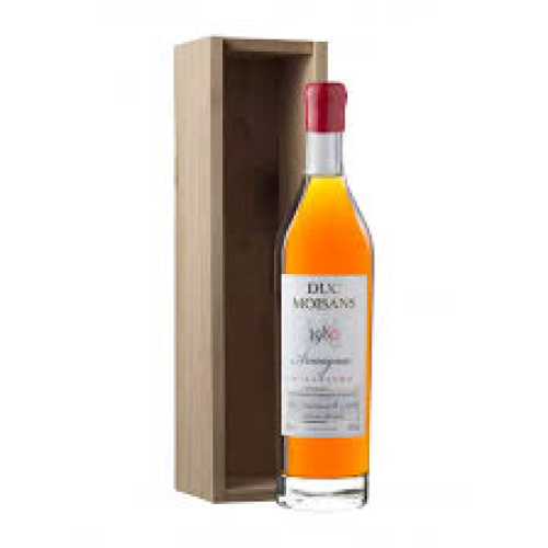 Duc Moisans Vintages Armagnac 1980 wooden box 0.7l 40%