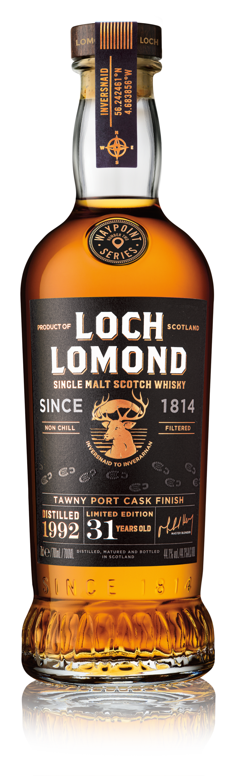 Loch Lomond Waypoint 31YO 44,1% 0,7l. - Imatge 2