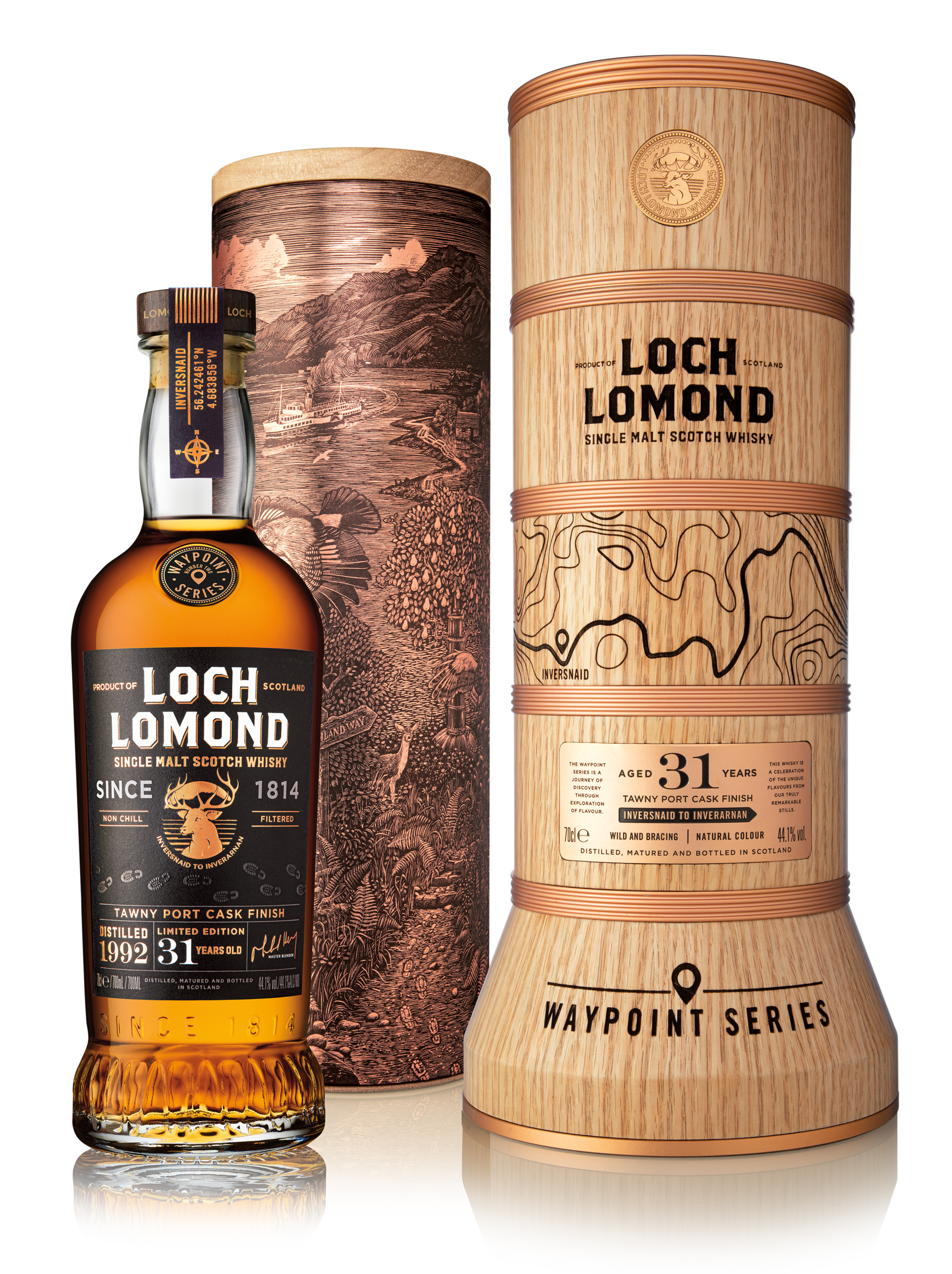 Loch Lomond Waypoint 31YO 44,1% 0,7l.
