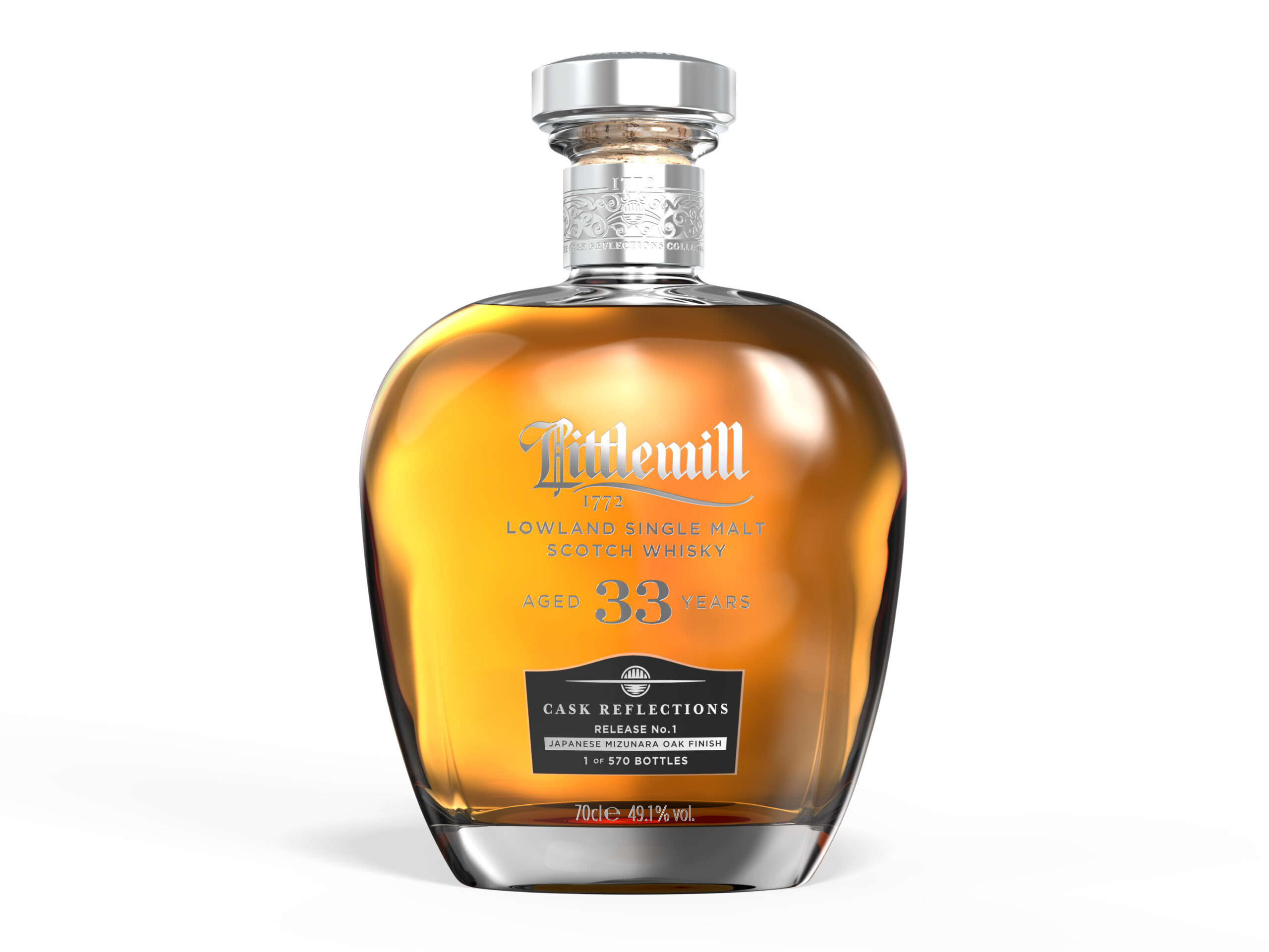 Littlemill 33 Years Old Release No.1 Cask Reflections 0.7l 49.1%