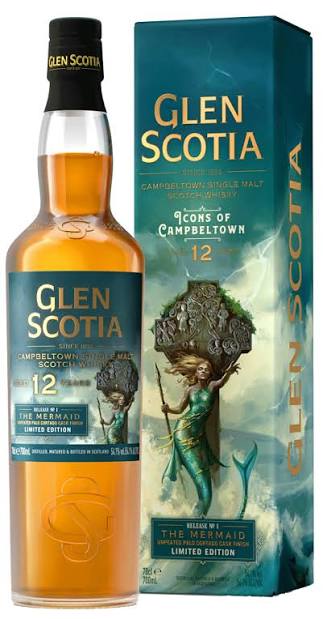Glen Scotia Icons of Cambpeltown No.1 "The Mermaid" 12 Year Old 54.7% 0.7l